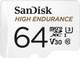 Sandisk microSDXC High Endurance 64GB 40MB/s detail