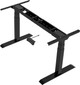 Euroseats Electric Sit-Stand Desk 160x80 Black/Oak right side
