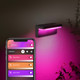 Philips Hue Nyro Wall Lamp White and Color Black product in use