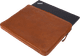 BlueBuilt 15 - 16 inches Laptop Sleeve Width 36 - 37cm Leather Cognac null