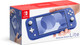 Nintendo Switch Lite Blauw + Bigben Beschermtas product in gebruik