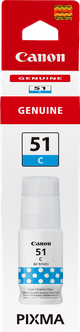 Canon GI-51 Ink Bottle Cyan Main Image