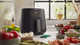 Philips Airfryer XL Connected HD9280/70 + Frying Rack product in use