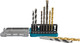 Makita 9-piece Drill Set (stone/wood/metal) detail