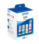 Epson 104 Ink Bottles Combo Pack Color packaging