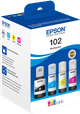 Epson 102 Ink Bottles Combo Pack Color packaging
