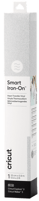 Cricut Smart Iron-on 33x91 Glitter Zilver Main Image