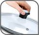 Tefal Glazen dekselset 24 cm + 28 cm detail