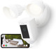 Ring Floodlight Cam Wired Plus Wit product in gebruik