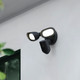 Ring Floodlight Cam Wired Pro Schwarz produkt in gebrauch