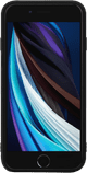 BlueBuilt Soft Case Apple iPhone SE 2022 / SE 2020 / 8 / 7 Back cover Zwart voorkant