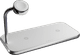 ZENS Dual & Apple Watch Aluminium Draadloze Oplader 10W Wit voorkant