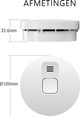 ELRO Blue Line CBFS36 Smoke detector Duo Pack (5 years) detail