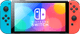 Nintendo Switch OLED Blue Red front