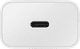 Samsung Power Delivery Charger with USB-C Port 15W White front