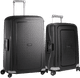 Samsonite S'Cure Spinner 75cm + 55cm Black Suitcase Set Main Image
