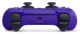 Sony PlayStation 5 DualSense Wireless Controller Galactic Purple + BlueBuilt Charging Dock top