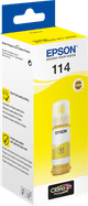 Epson 114 Ink Bottle Yellow left side