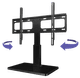 Sanus VTVS1-B2 Pivotable TV Stand front