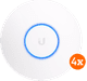 Ubiquiti UniFi UAP-AC-HD 4-pack Main Image