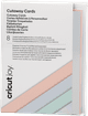Cricut Cut-Away Cards Pastel A2 (10.8cm x 14cm) 8-pack packaging