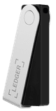 Ledger Nano X Onyx Zwart voorkant