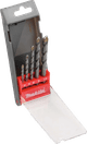 Makita Stone Drill Bit Set 5-piece right side