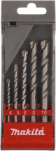 Makita Stone Drill Bit Set 5-piece Main Image