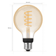Philips Hue Filament Light White Ambiance Globe E27 2-pack null