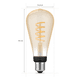 Philips Hue Filament White Ambiance Edison XL 3-pack null