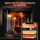 Philips Hue Econic Wall Lamp White and Color Black Modern null
