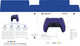 Sony PlayStation 5 DualSense Wireless Controller Galactic Purple + BlueBuilt Charging Dock packaging