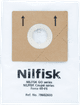 Nilfisk One Vacuum Cleaner Bags (5 units) Main Image