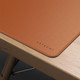 Satechi Eco Leather Mouse Pad Brown product in use
