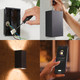 Philips Hue Resonate muurlamp White and Color zwart product in gebruik