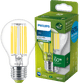 Philips LED Filament Light - 4W - E27 - Warm White Light 4-pack packaging