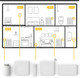 Tado Smart Radiator Knob Expansion 8-pack null