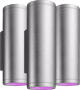 Philips Hue Appear Wall Lamp White and Color - Stainless Steel 3-Pack Main Image