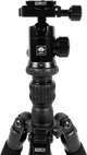 Sirui Traveler 7C Reis statief detail