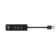 ACT USB Hub 3.2 met 3 USB-A poorten en ethernet bovenkant
