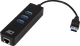 ACT USB Hub 3.2 met 3 USB-A poorten en ethernet Main Image