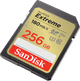 SanDisk SDXC Extreme 256GB 130MB/s front