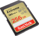 SanDisk SDXC Extreme 256GB 130MB/s front