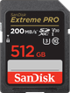 SanDisk SDXC Extreme Pro 512GB 140MB/s Main Image