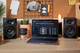 Pioneer DJ DM-40D-BT Black product in use