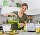 Magimix Power Blender 5 XL Matte Chrome product in use