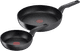 Tefal Hard Titanium Pro Frying Pan Set 24cm + 28cm Main Image
