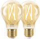 WiZ Smart Filament Light Standard Gold 2-pack - Warm to Cool White Light - E27 Main Image