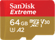 SanDisk microSDXC vExtreme 64GB 80MB/s front