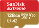 SanDisk microSDXC Extreme 128GB 90MB/s front